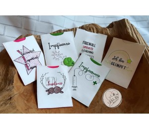 Stickserie - 33 Motive für Impfpass